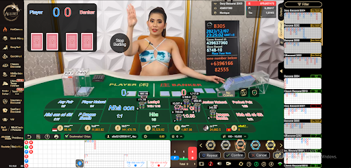 Live Casino - Sòng bài trực tuyến xanh chín